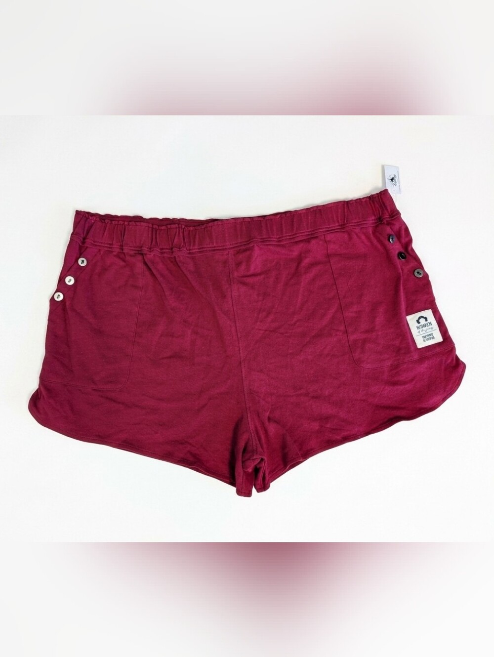 Wars Women of the Galaxy Shorts NWT Disney Parks Plus Size 1X Burgundy Red